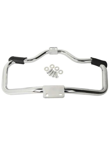 CHROME MUSTACHE FENDERS FOR SPORTSTER 2004 ONWARDS