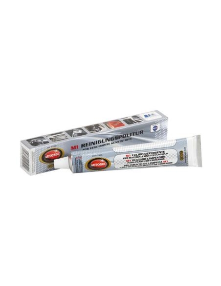 AUTOSOL AUTOSOL CREME DE SOL M1 POLONÊS PARA PLÁSTICOS CROMADOS 75CC