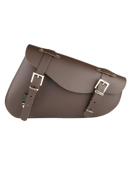 SADDLEBAG BROWN RIGHT SPORTSTER WITH QUICK RELEASE FASTENERS