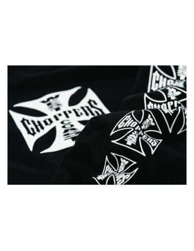 Comprar Camiseta Manga Larga Original Cross West Coast Choppers Negra a precio de oferta