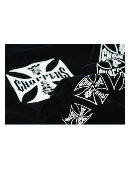 Comprar Camiseta Manga Larga Original Cross West Coast Choppers Negra a precio de oferta