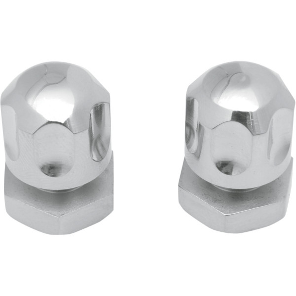 CHROME NUTS FOR HARLEY TOURING AND SOFTAI SINGLE SEATER SEATS