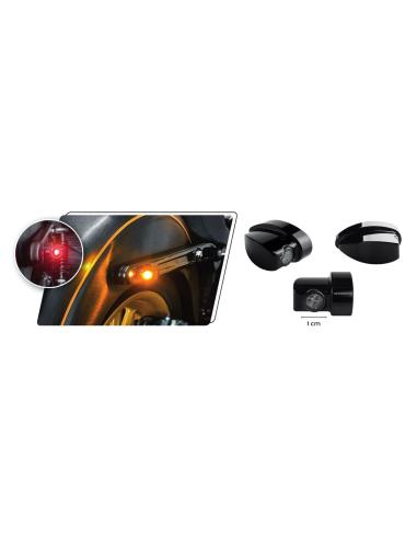 Comprar Intermitentes Heinz Nano 3-1 Negro Con Freno Y Posición - Homolo a precio de oferta