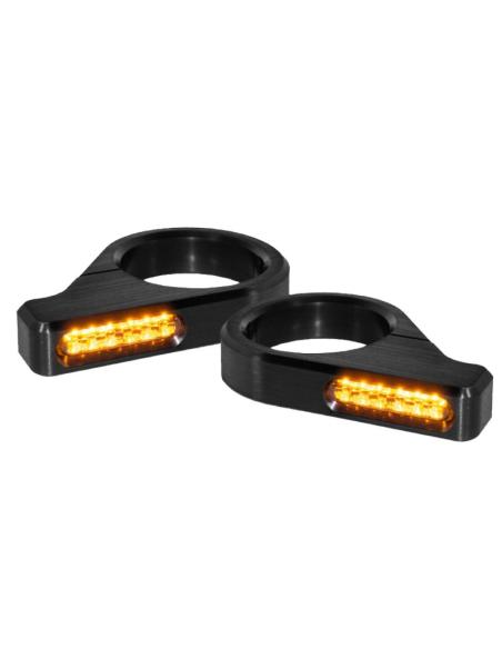 HORQUILLA HEINZ ZC PRETO/AMBAR HOMOLOGADO 39/41mm