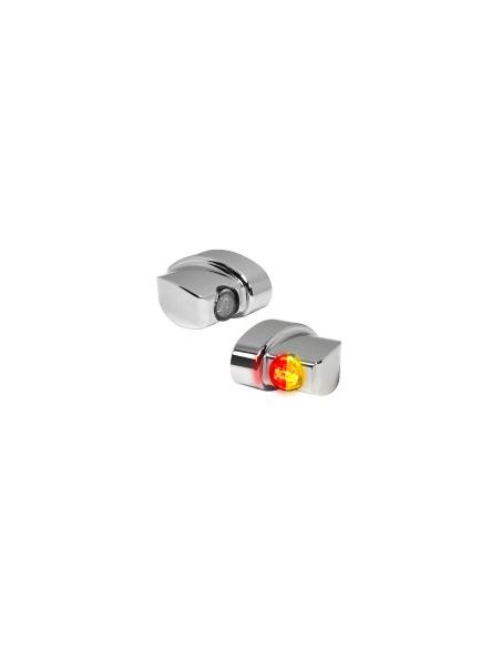 CLIGNOTANTS DE CHROME HEINZ NANO 3-1 AVEC FREIN ET POSITION - HOMOLO