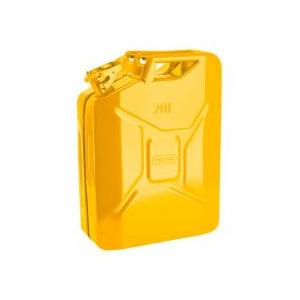 BOTELLA DE GASOLINA 20 LITROS AMARILLA