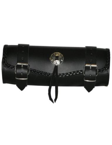 CUIR MOYEN RULITO TRESSÉ DE CONCHO