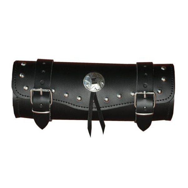 MEDIUM LEATHER RULITO LEATHER STUDS WITH CONCHO