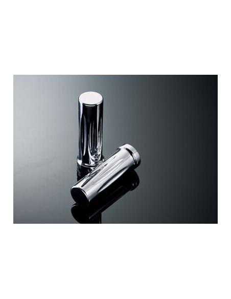 ALUMINIUM "BALLED" GRIPS WITH SHANK