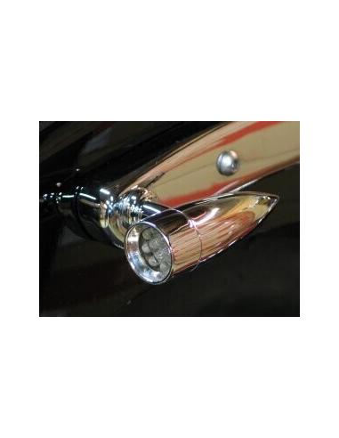 FLASHER CROMADO "TEGNO" LED