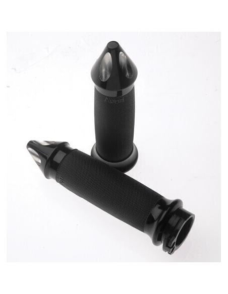 Avon Black Billet Spike Handlebar For Harley | Sale Price