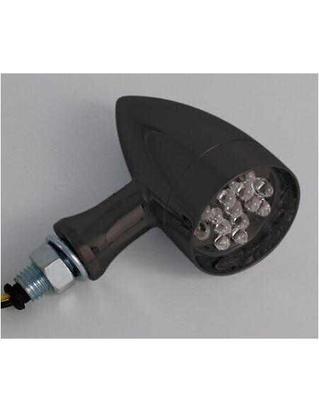Turnsignals, Led Star Black With E-Mark