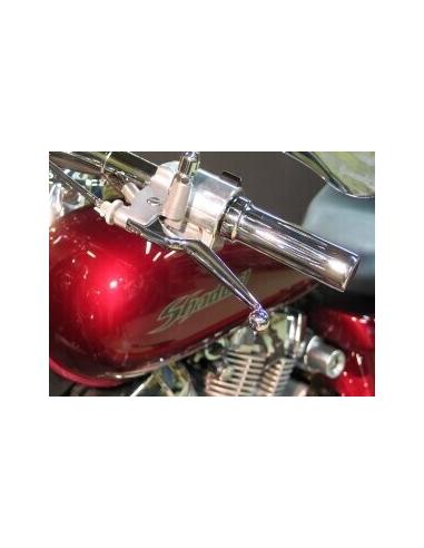 Wide Chrome Brake Levers For Honda'S