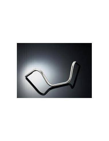 HANDLEBAR "FXWG STYLE" CHROME WITH NOTCHES (HD)