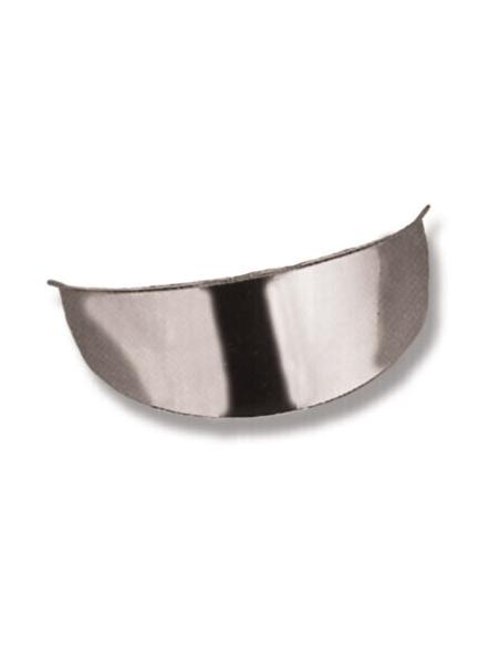 VISEIRA CROMADA PARA FAROL CENTRAL 7" LISO
