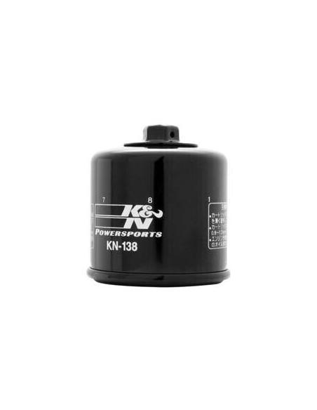 Filtro De Óleo Preto K&N Suzuki Kn-138 | Preço Promocional