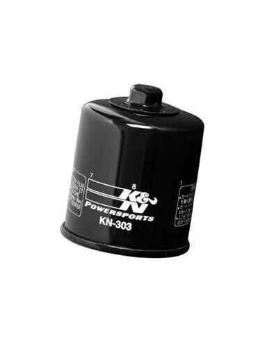 Comprar Filtro De Aceite Negro K&N Kn-303 a precio de oferta