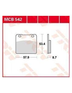 Acquista Pastiglie Freno Mcb542 a prezzo scontato 2
