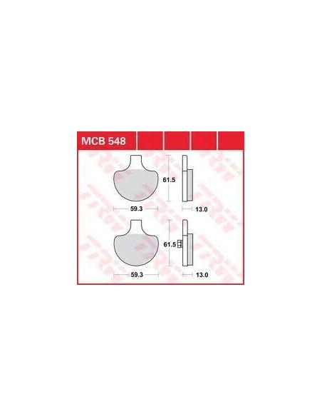 Acquista Pastiglie Freno Anteriori Mcb548 a prezzo scontato