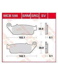 Acquista Pastiglie Freno Sinterizzate Mcb598Srm a Prezzo Scontato 2