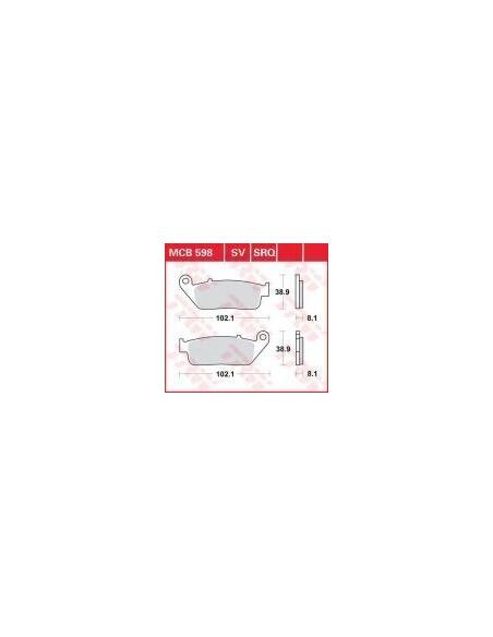 Comprar Pastillas De Freno Sinterizada Mcb598Sv a precio de oferta