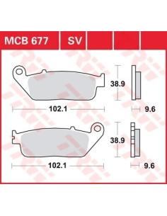 Mcb677Sv Sintered Pastilhas De Freio Dianteiras 2