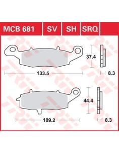 Mcb681Sh Sintered Pastilhas De Freio | Preço Promocional 2