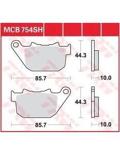 SINTERED BRAKE PADS MCB754SH 2