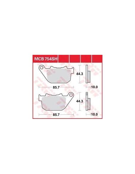 Comprar Pastillas De Freno Sinterizada Mcb754Sh a precio de oferta