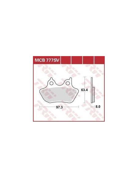 Acquista Pastiglie Freno Sinterizzate Mcb777Sv a prezzo scontato