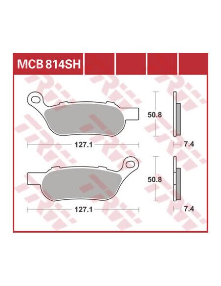 Acquista Pastiglie Freno Posteriori Softail Mcb814Sh Dal 08-17 a prezzo scontato