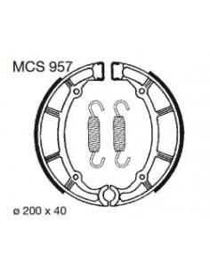 BRAKE SHOE REAR DRUM BRAKE MCS957 2