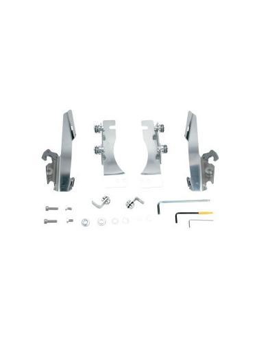 BATWIND FAIRING MEMPHIS SHADES C800/VL800 POLISHED ANCHOR KIT