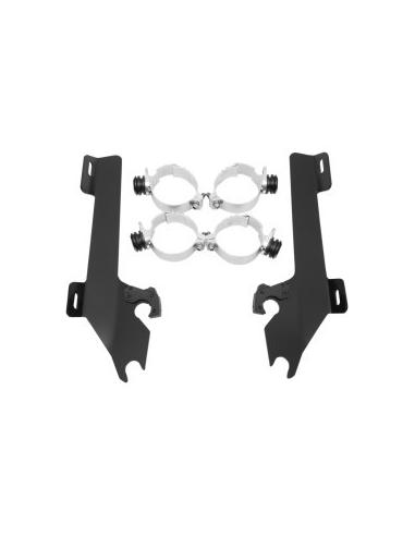 MEMPHIS SHADES VTX1800 BLACK ANCHOR KIT WITHOUT COVERING FORKS