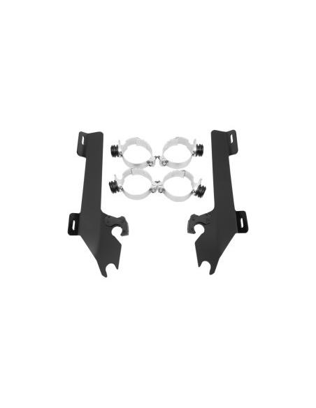 MEMPHIS SHADES VTX1800 BLACK ANCHOR KIT WITHOUT COVERING FORKS