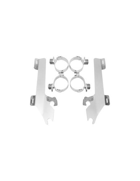 MEMPHIS SHADES VTX1800 KIT D’ANCRAGE POLI AVEC COUVERCLE DE FOURCHE