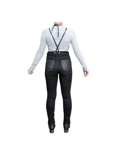 PETO COWBOY WITH KEVLAR OVERLAP ZOEY LADY BLACK-APPROVED