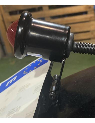 PILOTO TRASEIRO RETRÔ COM SUPORTE DE PLACA DE INCLINAÇÃO