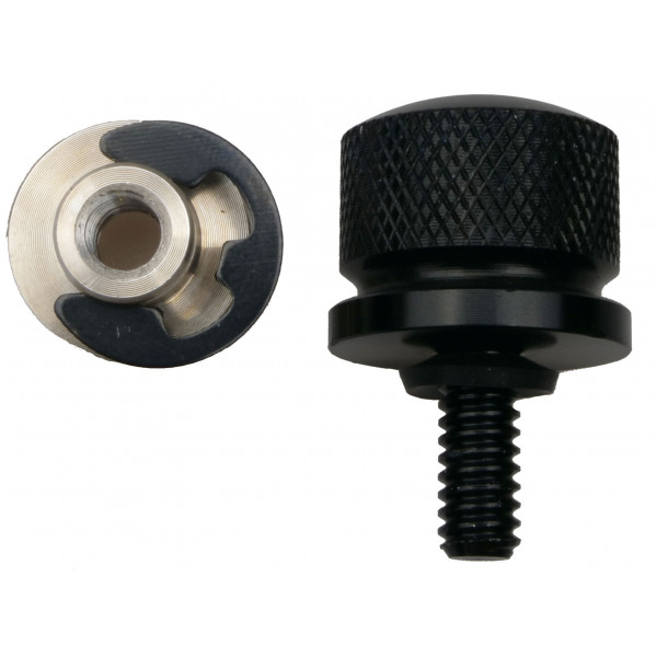 PACK BLACK SCREW WITH FEMALE SEAT FOR HARLEY DAVIDSON