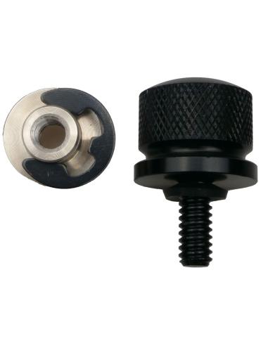 Comprar Pack Tornillo Negro Con Hembra De Asiento Para Harley Davidson a precio de oferta