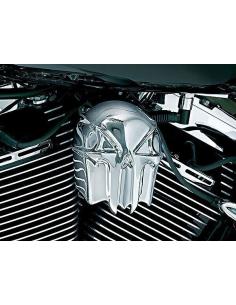 SKULL HORN COVER CHROMED 2