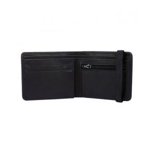 CARTERA DICKIES WILBURN PIEL NEGRA 2