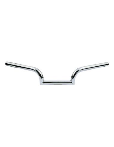 GUIDON MOUSTACHE AVEC TROUS CHROMÉS BILTWELL