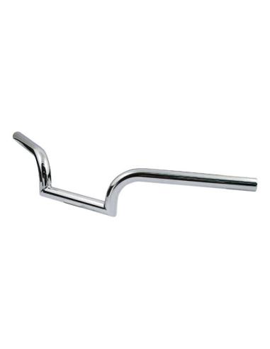 GUIDON MOUSTACHE AVEC TROUS CHROMÉS BILTWELL