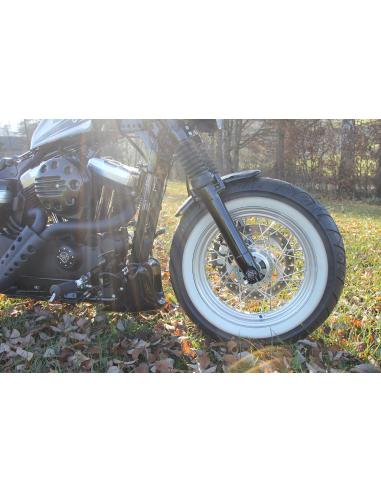 PARA-CHOQUE DIANTEIRO BOBBER SPORTSTER 48 BRILHO PRETO