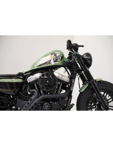 BOUCHON FILTRE À AIR FENDTÉ NOIR LUMINOSITÉ SPORTSTER 2016-UP