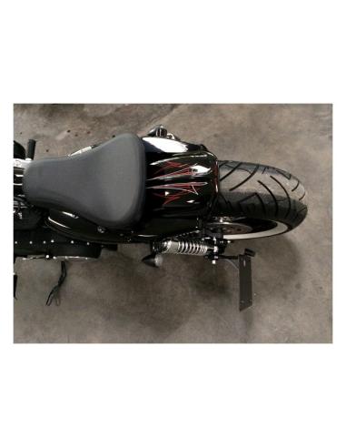 OLD SCHOOL SPORTSTER 04-UP PRETO GLITTER PARA-CHOQUE TRASEIRO