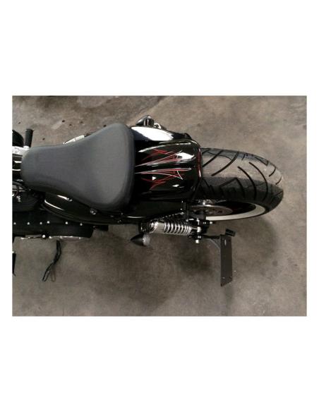 OLD SCHOOL SPORTSTER 04-UP PRETO GLITTER PARA-CHOQUE TRASEIRO