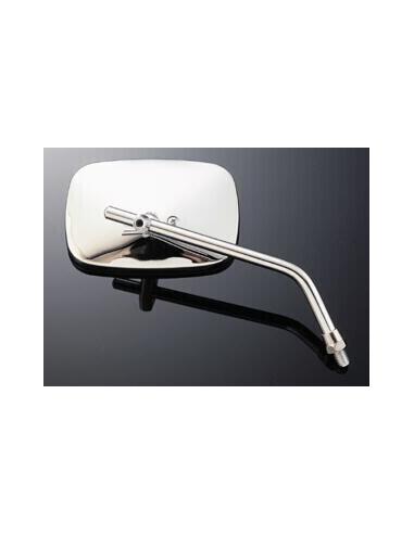 MIRROR ADJUSTABLE "USA-STYLE" CHROMED