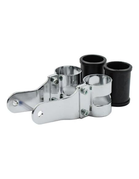 Comprar Soportes De Faro Uni-Basic Cromados Horquilla 48-57Mm a precio de oferta